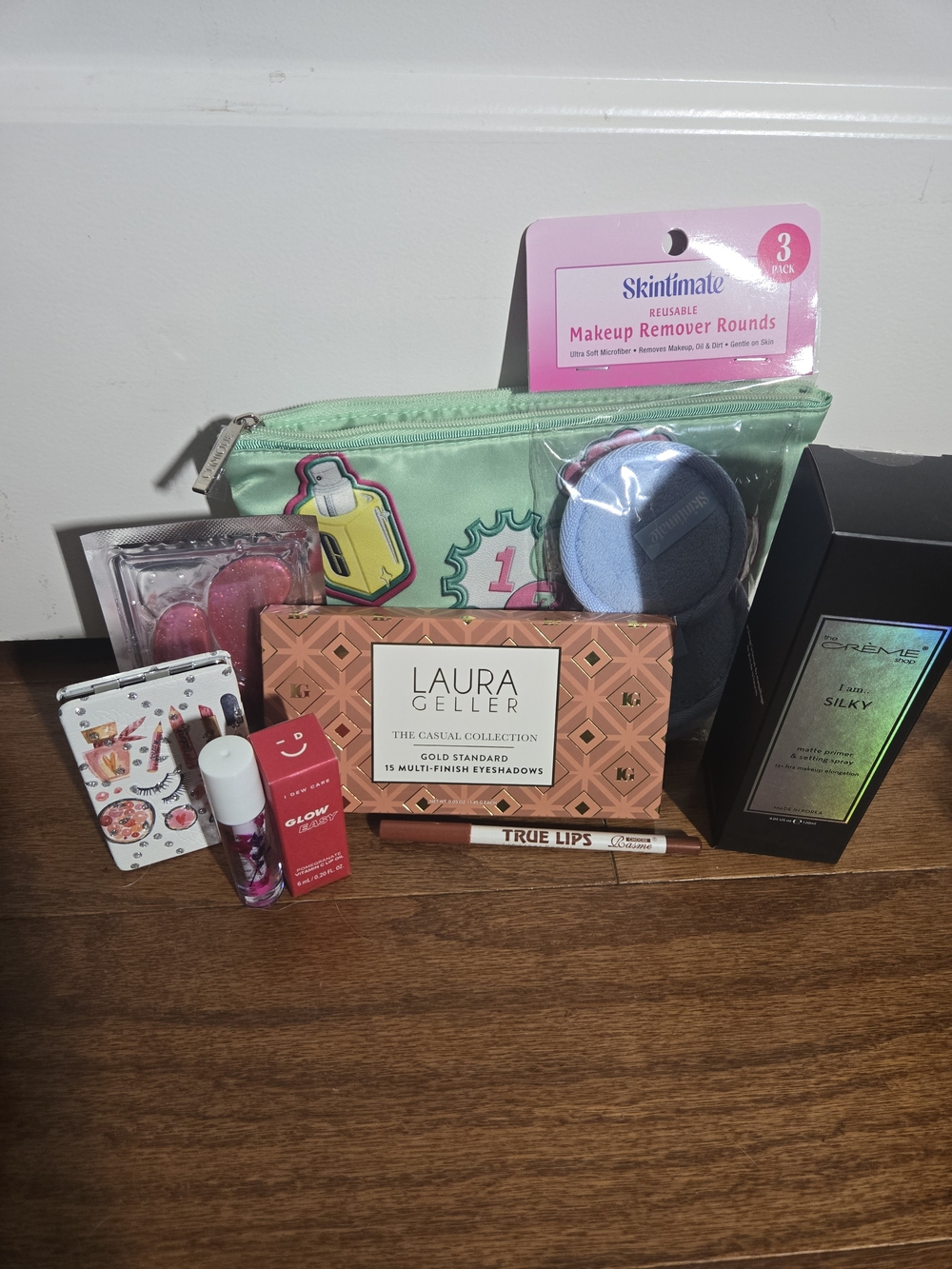 9 Pc Beauty Bundle. Laura Geller, I Dew Care, The Creme Shop, Clinique